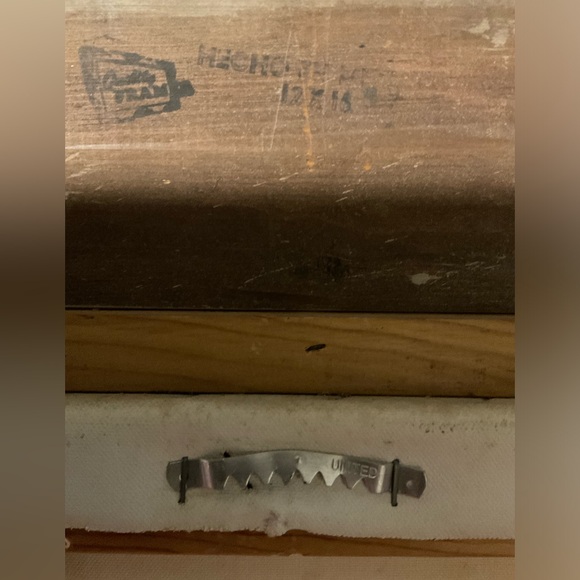 Art, seascape oil vintage painting, oil certified sailing ship art - Picture 9 of 11